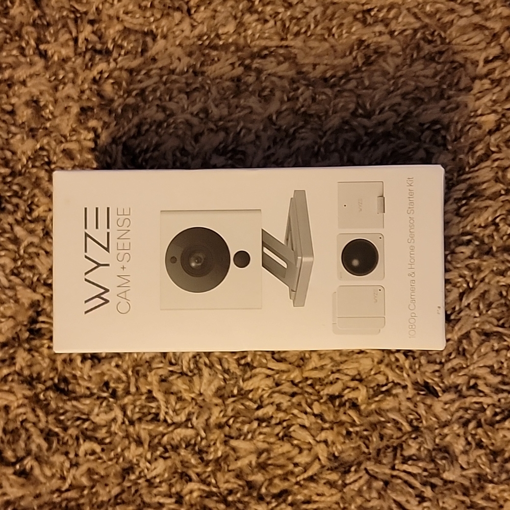 All-in-1 WYZE Security System 1080p Indoor Camera and Sensor Starter Kit